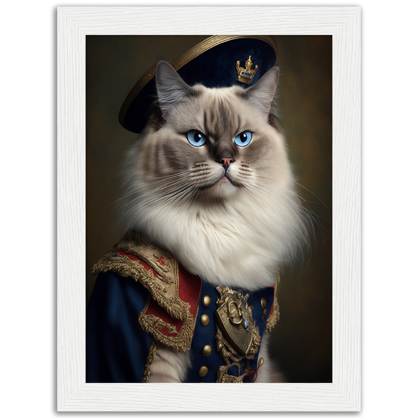 Ragdoll Portraiture Wall Art Print