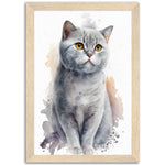 Load image into Gallery viewer, Cute Cat Painting Whisker Wonderland Wall Art Print
