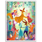 Load image into Gallery viewer, Woodland Party Wall Art Print