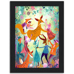 Load image into Gallery viewer, Woodland Party Wall Art Print