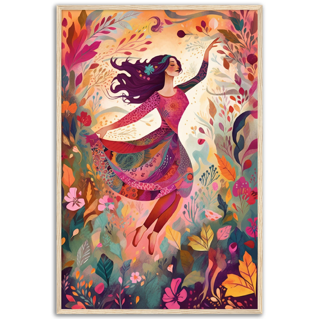 Nature's Joyful Dance Wall Art Print