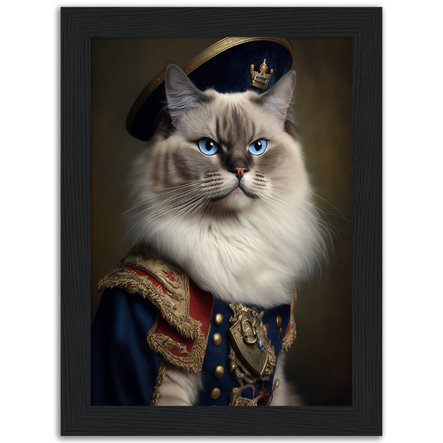 Ragdoll Portraiture Wall Art Print