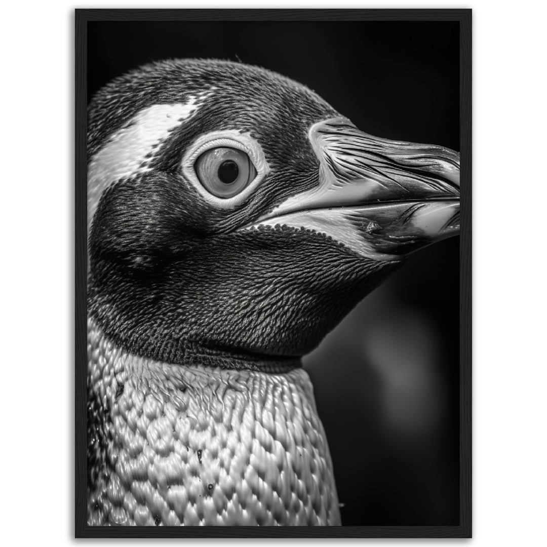 Penguin Portrait Photograph Wall Art Print