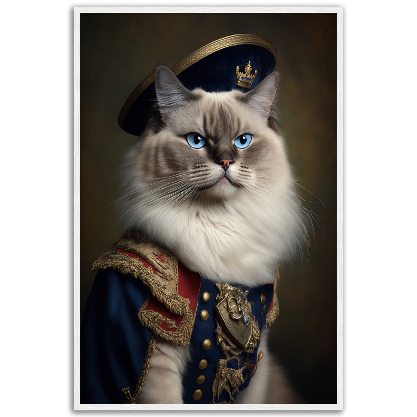 Ragdoll Portraiture Wall Art Print